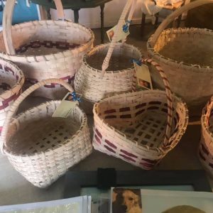 Cane, Pine Needle & Vintage Baskets