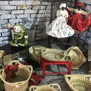 Sweetgrass Baskets & Gullah Dolls