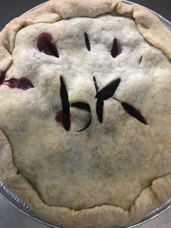 Double Crust Blackberry Pie